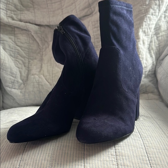 Steve Madden Shoes - Steve Madden Blue Suede Ankle Boots